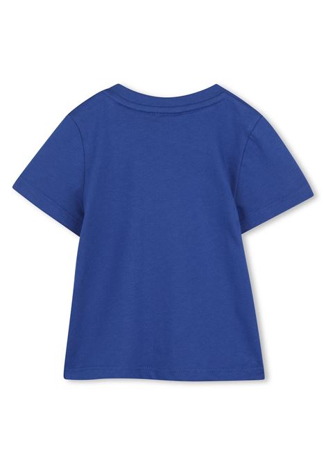 T-shirt con logo ricamato GIVENCHY KIDS | H31286865